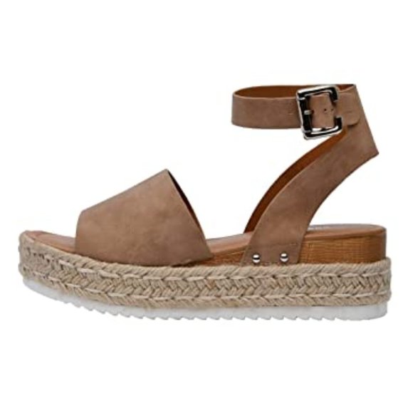 Cushionaire | Shoes | Womens Cushionaire Espadrille Open Toe Sandal ...